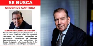 Venezuela ofrece 100 mil dólares por captura de Edmundo González
