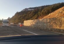 Reabren tramo de la Puebla-Orizaba tras deslizamiento de tierra