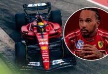 Hamilton choca en pruebas de Ferrari en Barcelona