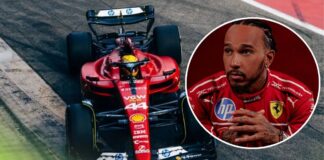Hamilton choca en pruebas de Ferrari en Barcelona