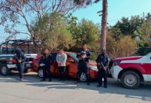 Policías de Huejotzingo y Cuautlancingo recuperan vehículo robado