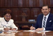 “Vamos a trabajar juntos”: Lilia Cedillo firma convenio con Armenta