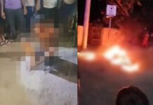 Linchan y queman en Yucatán a “El Wero”, acusado de feminicidio