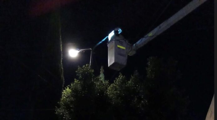 Piden apoyo a CFE en cambio de cableado para mantener luminarias