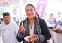 Inaugura Lupita Cuautle la Feria de la Rosca 2025 en San Andrés Cholula
