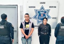 Policías de Coronango detienen a dos personas armadas en Mihuacán