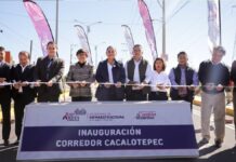 Lupita Cuautle inaugura la Radial Cacalotepec para mejorar movilidad