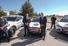 Armenta y Pepe Chedraui presentan nuevas patrullas de la SSC