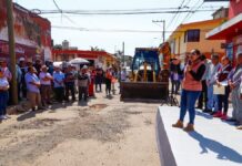Inicia rehabilitación de tres vialidades en San Pedro Cholula