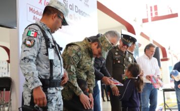 Inicia en Xonacatepec campaña “Sí al desarme, sí a la paz”