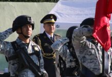 Rinde protesta Javier Mandujano, nuevo coordinador de la GN en Puebla