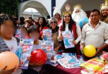 Cholula entrega más de 30 mil juguetes en la Caravana de la Esperanza
