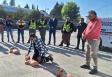 PC Cuautlancingo imparte capacitación en primeros auxilios