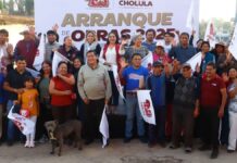 Cholula arranca obras en juntas auxiliares rezagadas