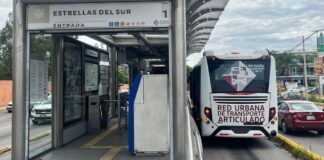Carril confinado de bulevar Atlixco vuelve a uso exclusivo del RUTA