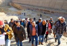 Tonantzin Fernández visita relleno sanitario de Cholula