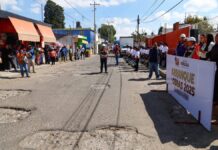 Dan banderazo de inicio a 2 megaobras en Cholula