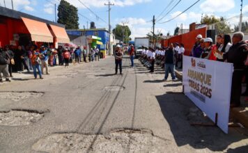 Dan banderazo de inicio a 2 megaobras en Cholula