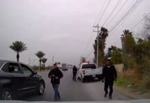 Sufren intento de asalto en Nuevo Laredo; policía los ignora