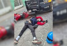 Persecución policial deja un asaltante herido en Cholula
