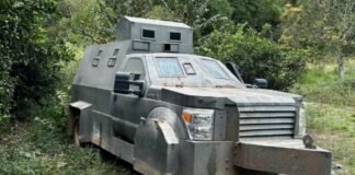 FGR asegura un vehículo “monstruo” en Chiapas