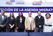 Refuerza Lupita Cuautle el apoyo a migrantes con agenda solidaria