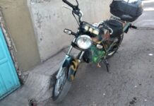 Aseguran motocicleta robada en Cuautlancingo