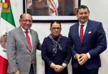 Armenta sostiene reunión con Rosa Icela Rodríguez