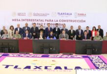 Puebla y Tlaxcala firman convenio para la Construcción de la Paz