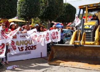 Dan banderazo a tres megaobras de vialidad en San Pedro Cholula