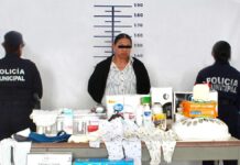 Detienen a mujer por presunto robo a comercio en San Andrés Cholula