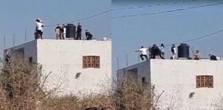 Hombre se lanza de azotea para escapar de policías en Morelos