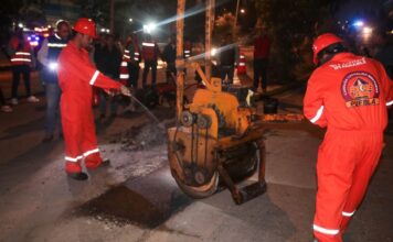 Destinarán 100 mdp para cubrir 200 mil baches en Puebla