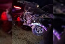 Conductor resulta lesionado por choque en Amozoc