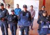 Omar Muñoz entrega equipamiento y motopatrullas a elementos de seguridad