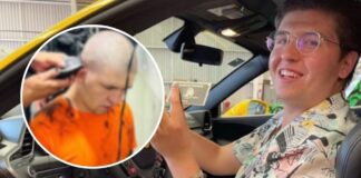 Revelan nuevas fotografías de “Fofo” Márquez arrodillado y rapado