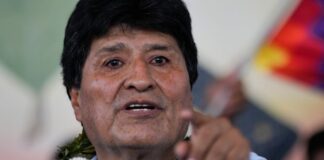 Evo Morales anuncia su candidatura presidencial en Bolivia