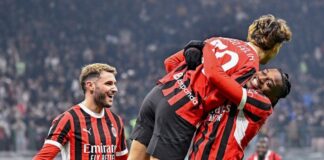 Santiago Giménez da asistencia en su debut con el AC Milan