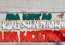 BUAP impulsa lenguas maternas entre alumnos con arte muralista
