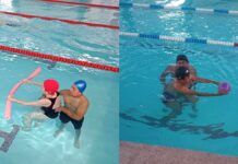 Brindan sesiones de hidroterapia en alberca semiolímpica de Atlixco