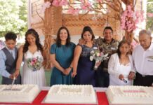 Formalizan su matrimonio 32 parejas en San Andrés Cholula
