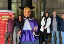 Huehue a gran escala llega a Puebla capital