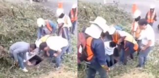 Hombre vivió dos años en un registro de CFE en Puebla