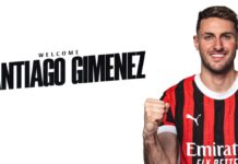 Santiago Giménez es nuevo jugador del AC Milan