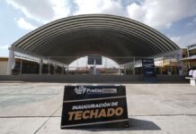 Entrega Pepe Chedraui techado en escuela Primaria No. 16 Julián Hinojosa