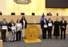 En Congreso del Estado, Club Rotario conmemora su 120 Aniversario