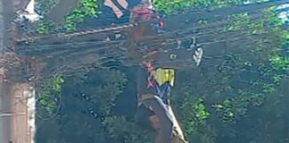 Trabajador se electrocuta en La Margarita