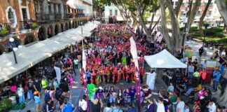 Se reúnen en Zócalo para Festival de Activación Física Musicalizada