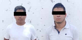 Detienen a tres presuntos miembros de banda criminal en Xoxtla