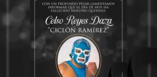 Fallece luchador ‘Ciclón Ramírez’ a los 64 años